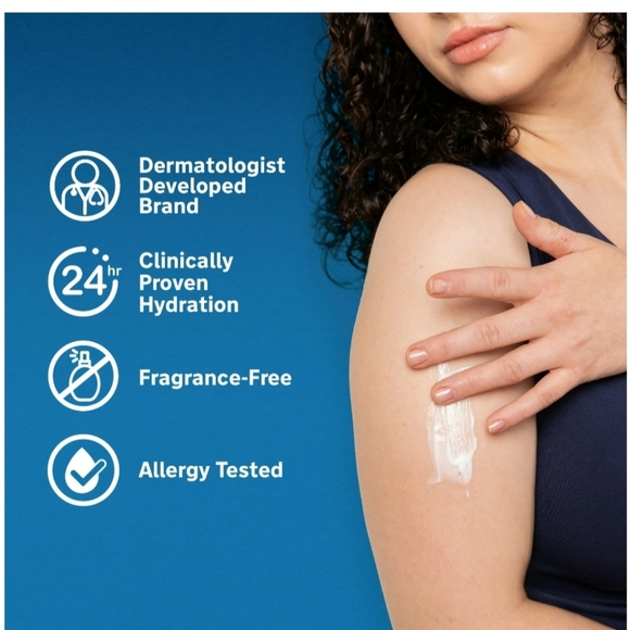 Lubriderm Unscented Daily Moisture Lotion + Pro-Ceramide, 24 fl. oz - Picture 4 of 7